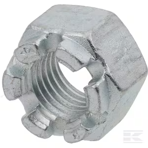 93520 Ecrou hexagonal à créneaux DIN